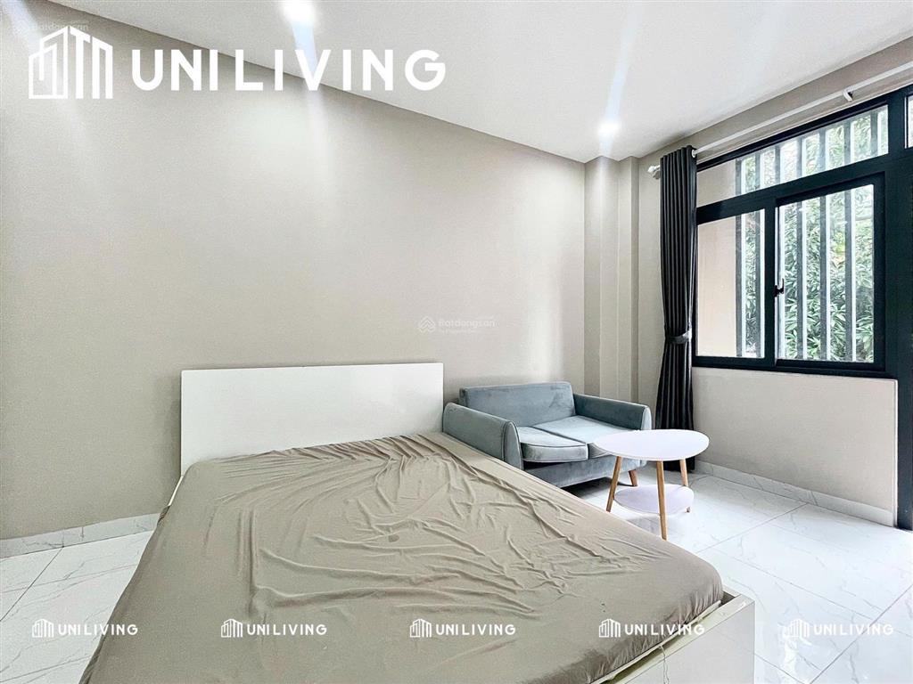 Cho thuê căn hộ 1pn tách bếp  ban công trần văn đang q3 gần toà nhà viettel