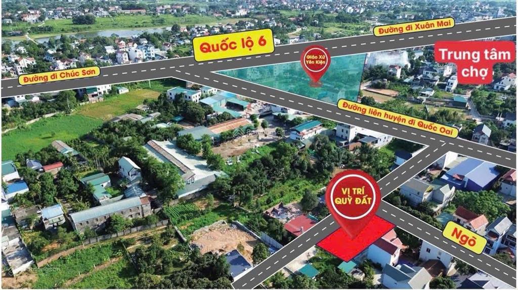 Siêu phẩm bám quốc lộ 6 đầu tư sinh lời ngay