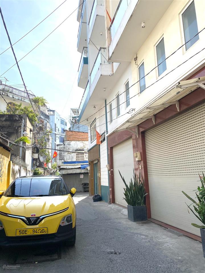 Hẻm xe hơi ngủ nhà  nguyễn văn đậu  55m2  4tầng  4pn 6wc nhà đẹp k lỗi giá chỉ 9.9 tỷ tl