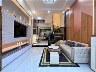 Hxh nguyễn văn khối  phường 11 gò vấp  nhà mới đẹp  50m (4x12.5)  4 tầng  4 pn 5 wc  7.7 tỷ