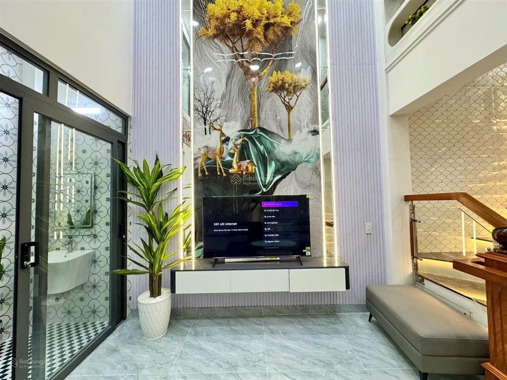 48m2  hẻm xe hơi thông quang trung p14, gò vấp  5 tầng + thang máy mới đẹp chỉ 8.8 tỷ cực ngon