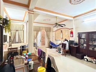 101m2  hoàng hoa thám bình thạnh ngang 5,3 x 18  2 mặt hẻm ô tô 4 chỗ tới nhà 3 tầng 12.7 tỷ