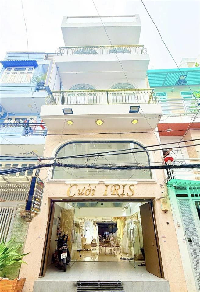 86m2 5 tầng đường nhựa 8m kinh doanh spa  áo cưới  ngang lớn 4.6m  trường sa phú nhuận  21.5 tỷ
