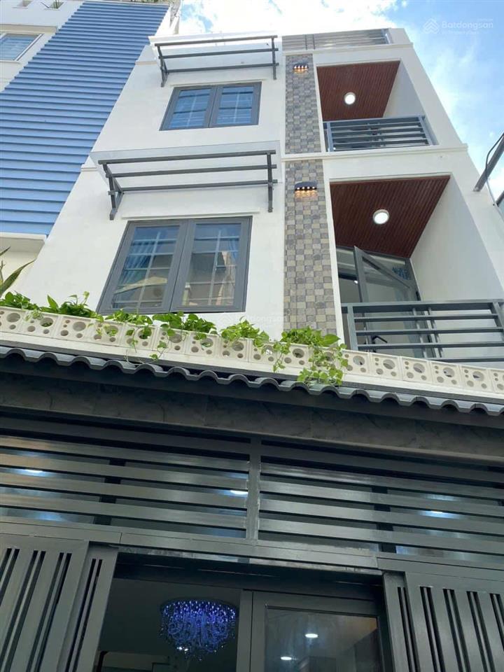 Trường sa p13 phú nhuận 31m2  3 tầng đúc  ngang 4x d8  mới đẹp hẻm 4m cạnh mặt tiền  6,65 tỷ tl