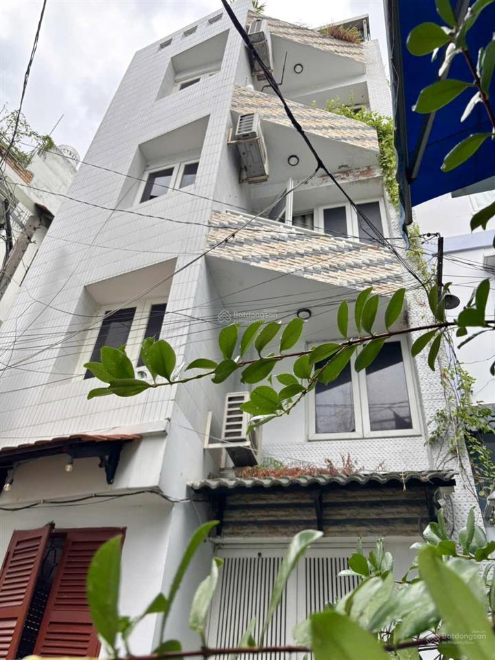 Lê văn sỹ phú nhuận  41m2  5 tầng  4phòng studio + 1 mặt bằng kd  ngang lớn 5m  giá 9,39 tỷ tl