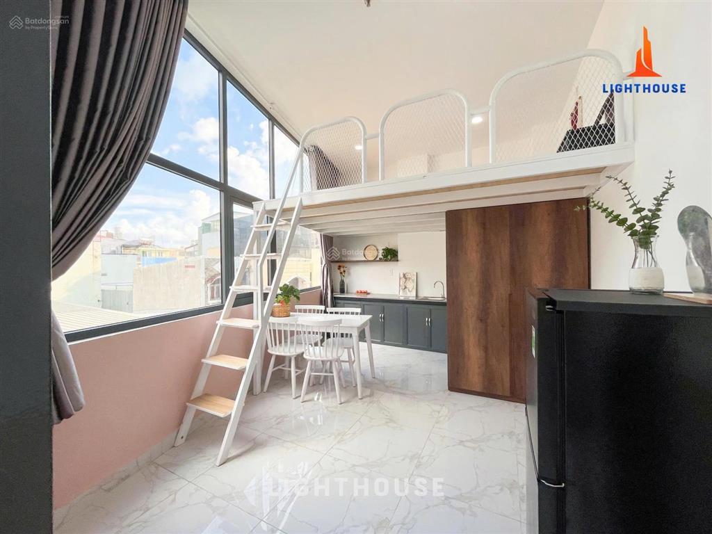 Căn hộ duplex 35m2 ở đc 3  4 người full nt ngay bệnh viện 175, an ninh, thang máy an ninh