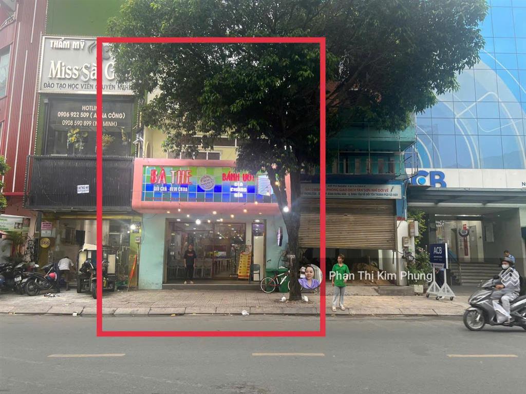 Nhà mặt tiền tân sơn nhì 6x27m dòng tiền 50tr/tháng giá 38 tỷ