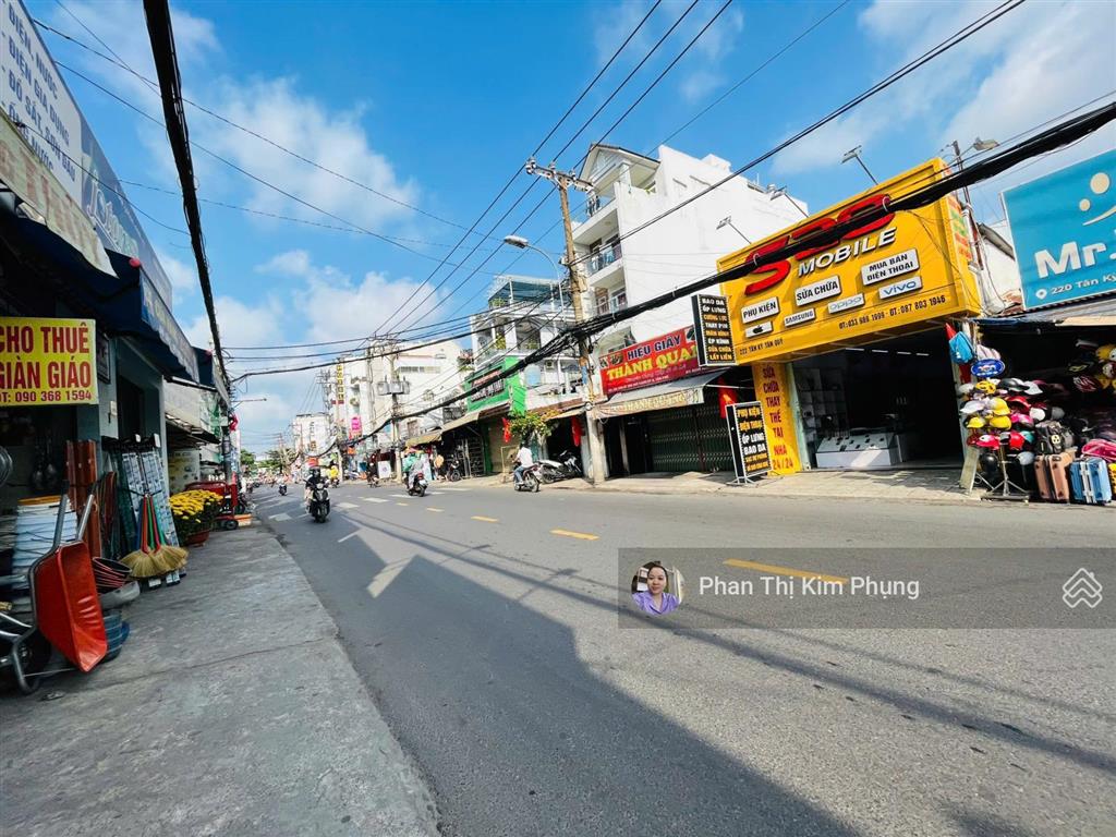 Bán mtkd tân kỳ tân quý  5.7x30m nở hậu 7.4m  194m2  giá 26 tỷ