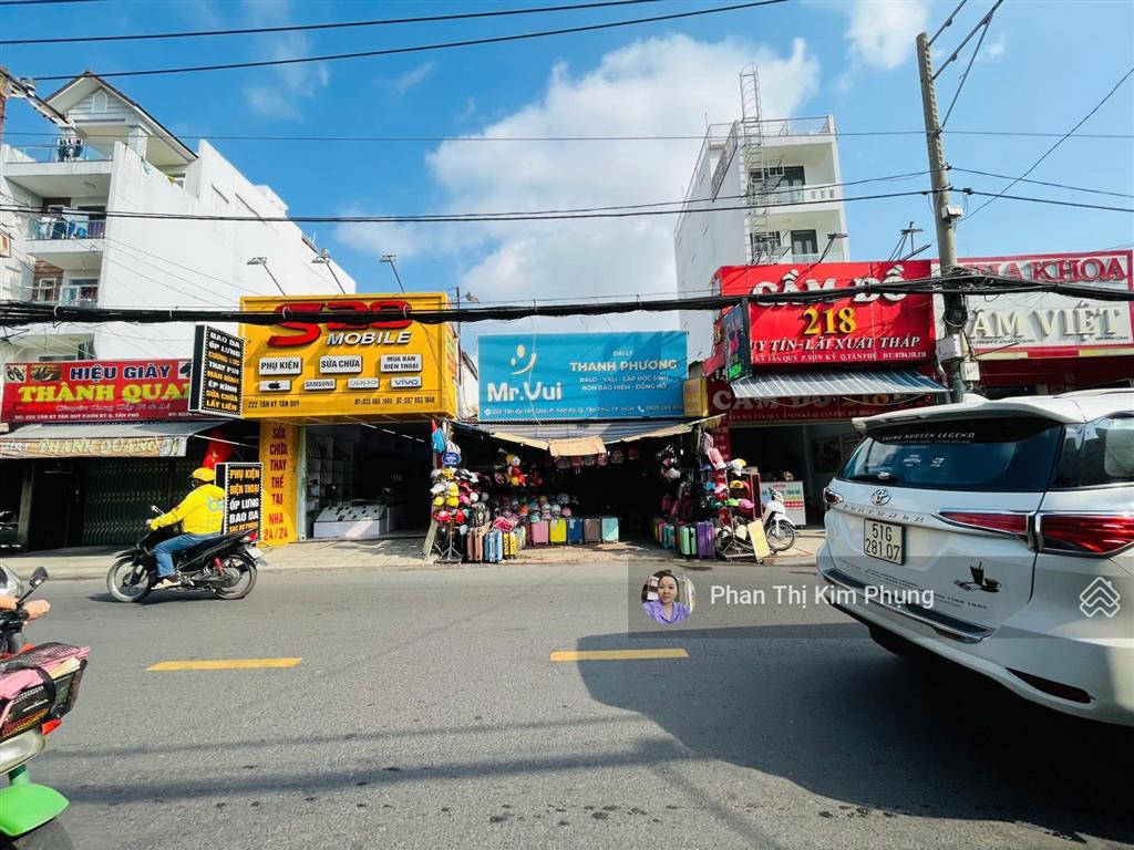 Bán mtkd tân kỳ tân quý  5.7x30m nở hậu 7.4m  194m2  giá 26 tỷ