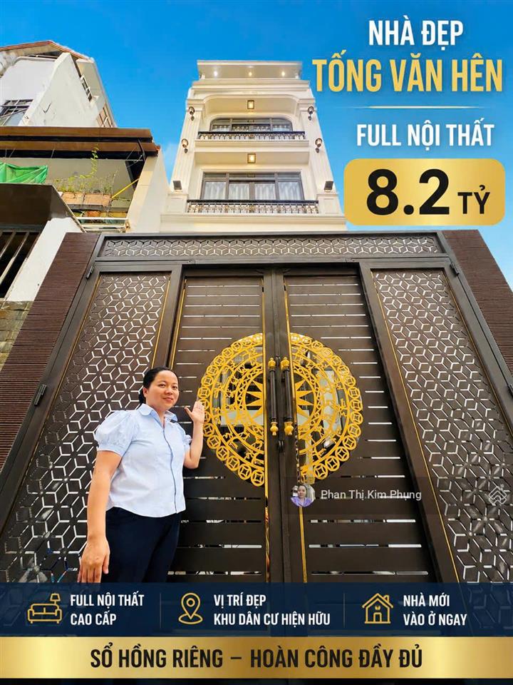 32/22 tống văn hênnhà mới full nội thất chỉ 7.99 tỷ gần tây thạnh, trường chinh  vào ở ngay!