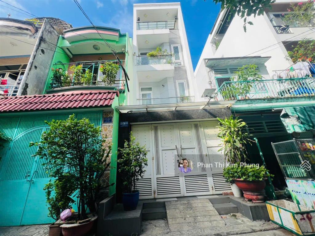 Bán nhà hẻm 33 gò dầu ngay tân sơn nhì  4x20m  2 lầu sân thượng  9.9 tỷ tl