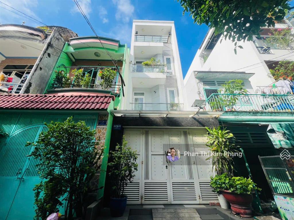 Bán nhà hẻm 33 gò dầu ngay tân sơn nhì  4x20m  2 lầu sân thượng  9.9 tỷ tl