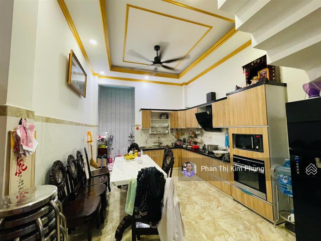 Nhà đẹp 3 lầu sân thượng hẻm nhựa 8m thoại ngọc hầu4mx18m chỉ 9 tỷ 900 triệu