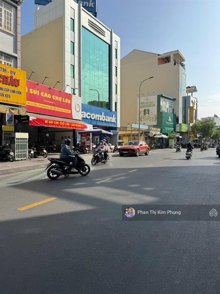 Gần ngã tư gò dầu  tân sơn nhì bán nhà mt gò dầu  4mx20m  1 trệt 2 lầu st