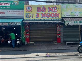 Bán nhà mặt tiền kinh doanh tân quý 4x18m nhà cấp 4 11.6 tỷ