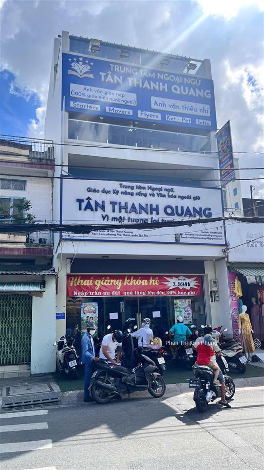 Thu nhập 60 triệu/tháng bán tòa nhà mt thạch lam 3 lầu giá 26.5 tỷ