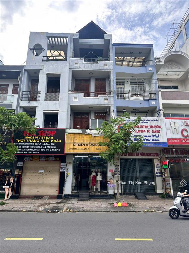 Cho thuê nguyên căn nhà mặt tiền tân sơn nhì, giá 25 triệu/tháng