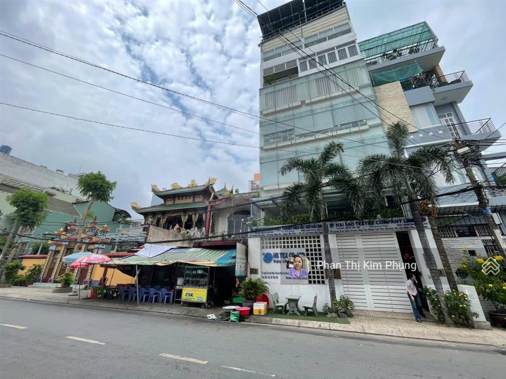 Bán tòa nhà mt lương trúc đàm, 8mx20m, nhà 4.5 tầng  giá 35 tỷ tl, p.hiệp tân, q.tân phú.