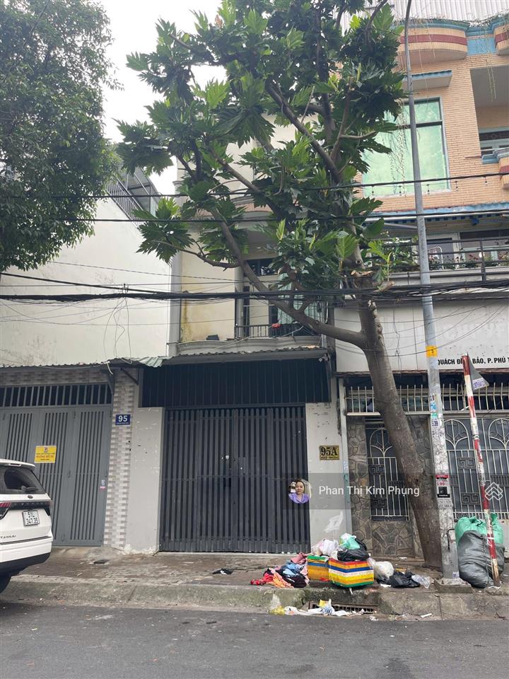 Bán nhà mặt tiền đường quách đình bảo, 4mx19.5m  đúc 3 tấm  giá 9 tỷ tl, quận tân phú.