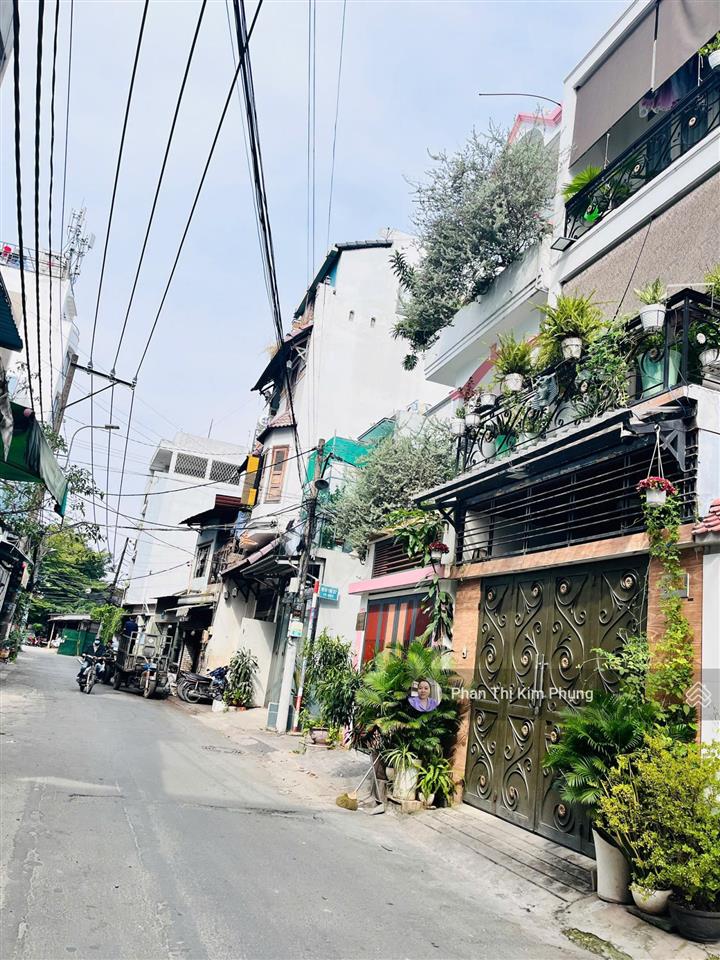 Bán nhà hẻm 110 đường tô hiệu, phường hiệp tân, 4mx13m  nhà 3 tấm  giá 7.9 tỷ tl