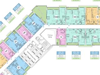 Bán căn 2 p ngủ toà sf2 sky forest căn sân vườn tầng đẹp view btđ, giá 6.4 tỷ bao phí