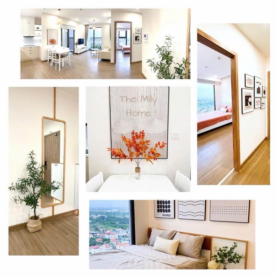 Cho thuê 2 ngủ sky oasis tầng 15 68m giá 8tr/tháng full đồ