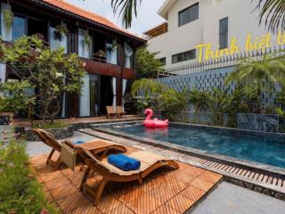 Cho thuê biệt thự phong cách nhật bên biển vũng tàu chỉ 60 triệu/tháng