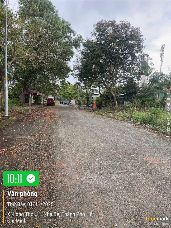 Hai long real bán gấp đất  dt 236m2  giá 7,8 tỷ  đường 12m 512 gần lái xe thành công nhà bè