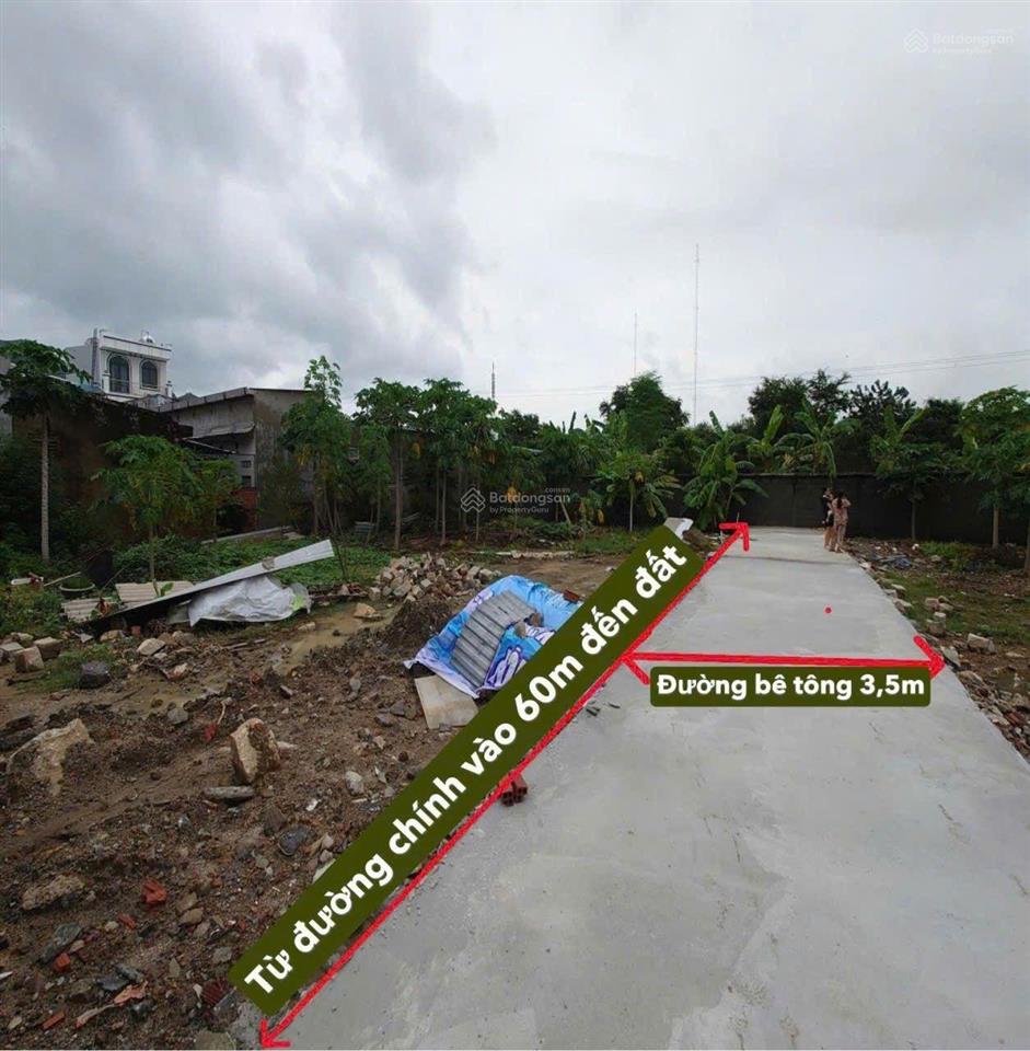 Lô đất cách đường mai thị dõng 60m đường bêtong oto 3,5m chỉ 2,2tỷ