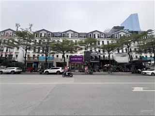 Shophouse mặt phố nguyễn chánh  cầu giấy  125m2  vỉa hè & mặt tiền 6m quyền lực  sổ lâu dài
