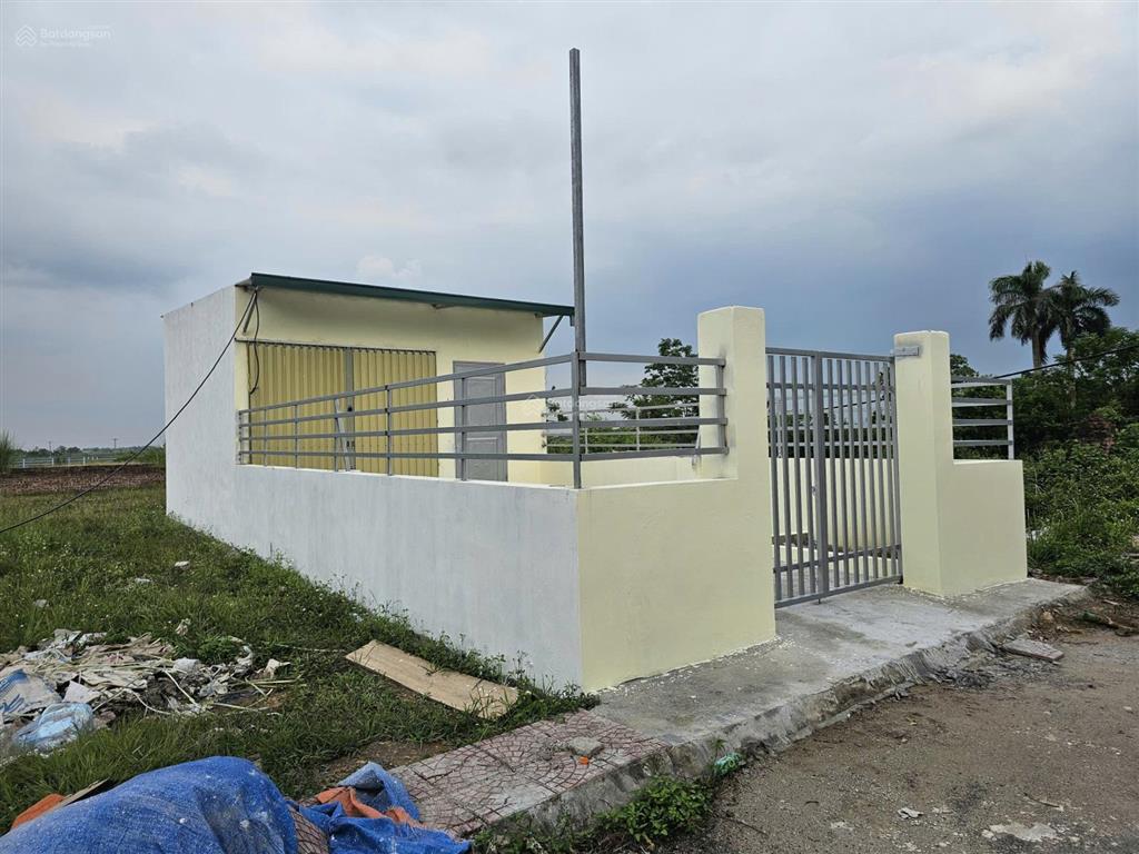 Bán 71m² đất sẵn nhà cấp 4 mới gần ga metro 5 văn cao, tại thôn khoang mái, xã hạ bằng, hà nội