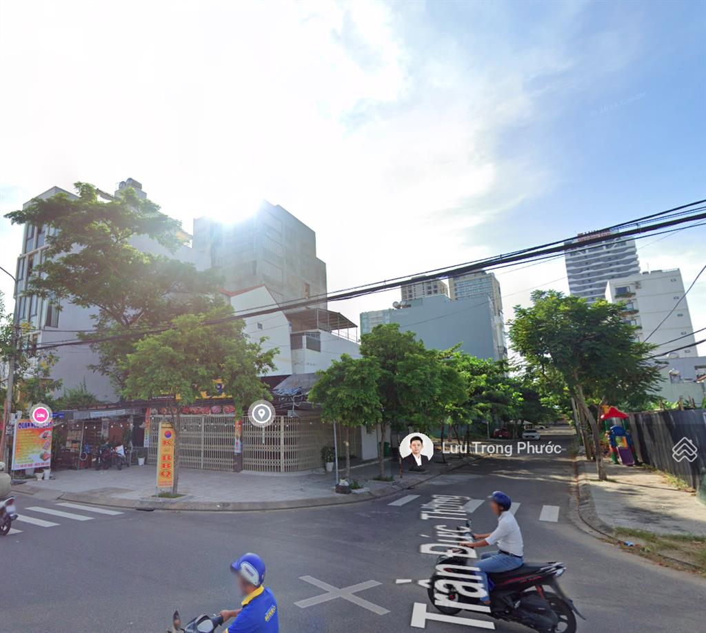 Bán cặp đất trần đức thông 160m², ngang 10m, cách biển mỹ khê 150m, gần khách sạn hilton đà nẵng