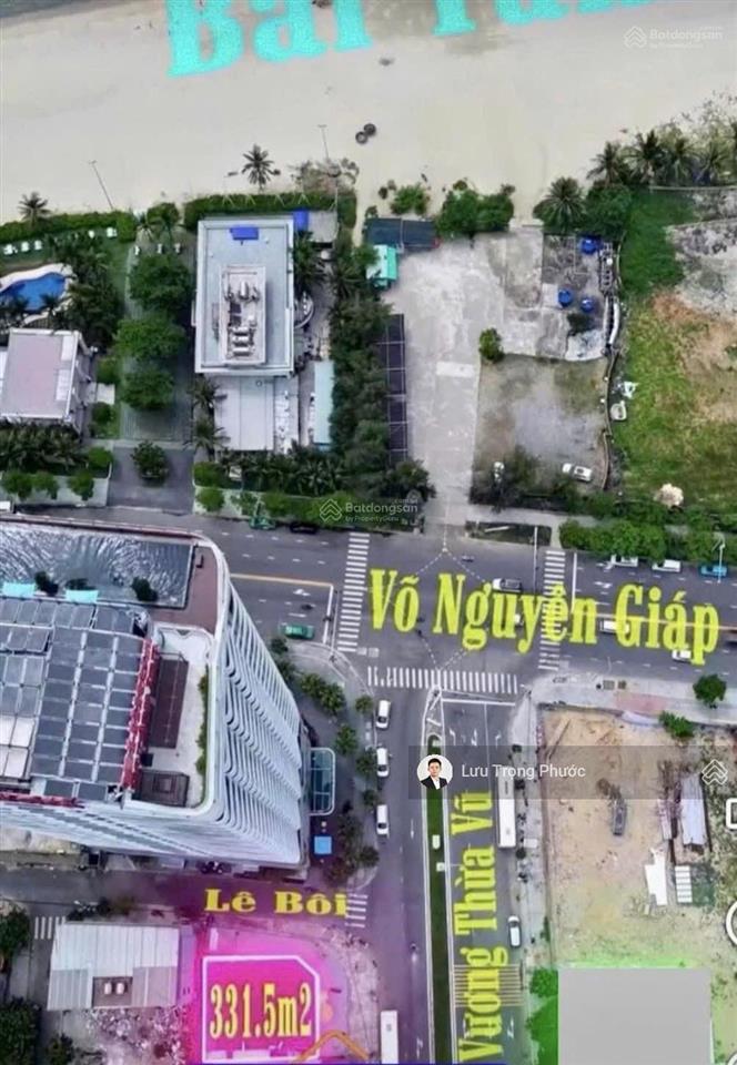 Siêu phẩm góc 2 mặt tiền vương thừa vũ, lê bôi, sát võ nguyên giáp, cách biển chỉ 50m