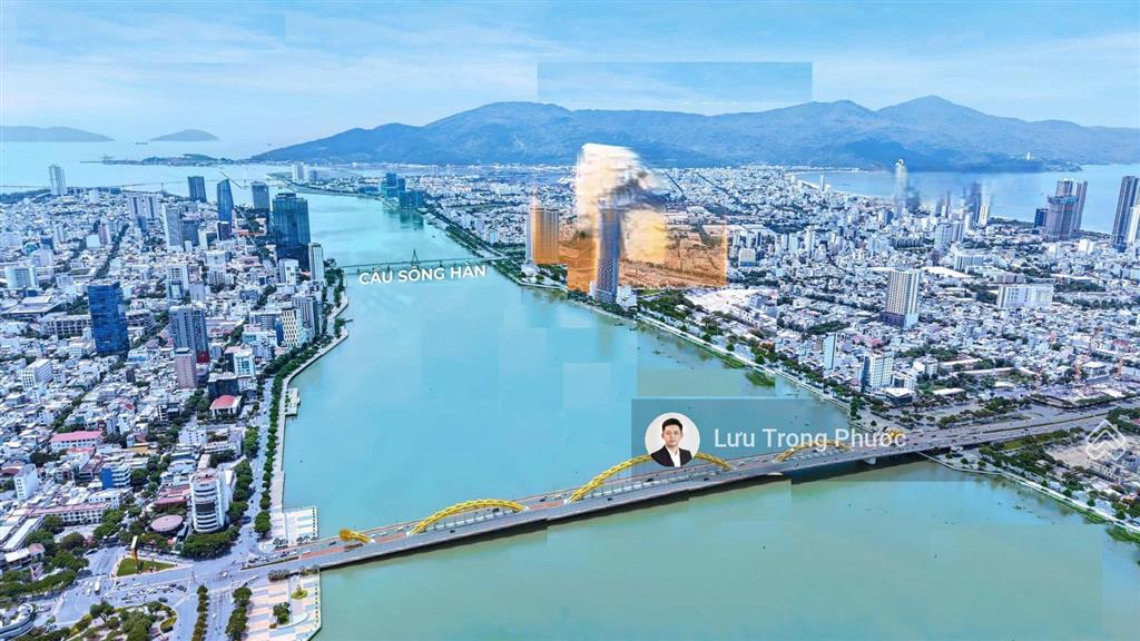 Cần bán đất vàng 3 mặt tiền đường bạch đằng, trực diện sông hàn, đà nẵng
