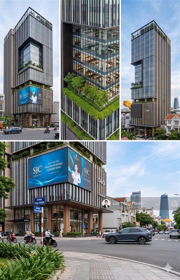 Bán đất đường thái phiên, đà nẵng, 1268.6m2, dự án 20 tầng căn hộ văn phòng, 280 triệu/m2
