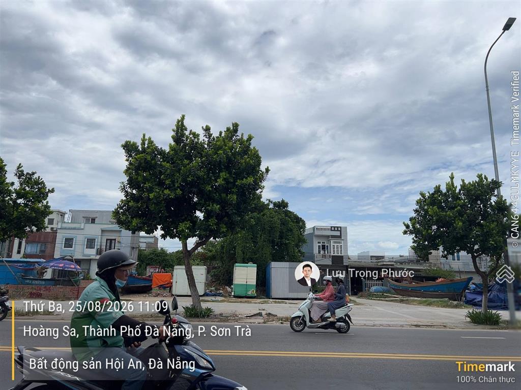 Cho thuê đất 10000m2, 1ha, view biển đường hoàng sa đà nẵng, 2 mặt tiền ngang 80m