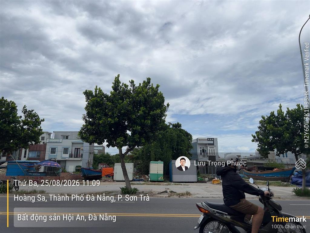 Cho thuê đất 10000m2, 1ha, view biển đường hoàng sa đà nẵng, 2 mặt tiền ngang 80m