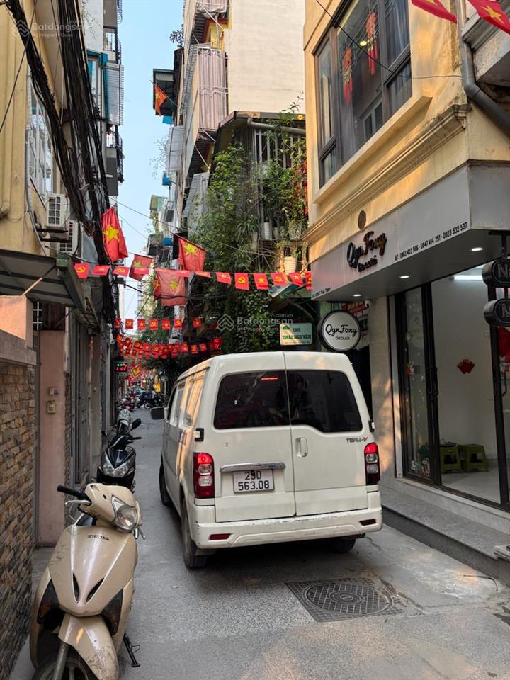 Siêu phẩm thái thịnh, mặt ngõ ô tô tránh, kinh doanh, 50m ra mặt phố, ngõ thông, nhà dân xây, 34m2