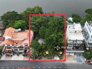 Đất mặt tiền sông sài gòn  đối diện thanh đa  ngang 19m  sát sông hướng đông nam thoáng mát