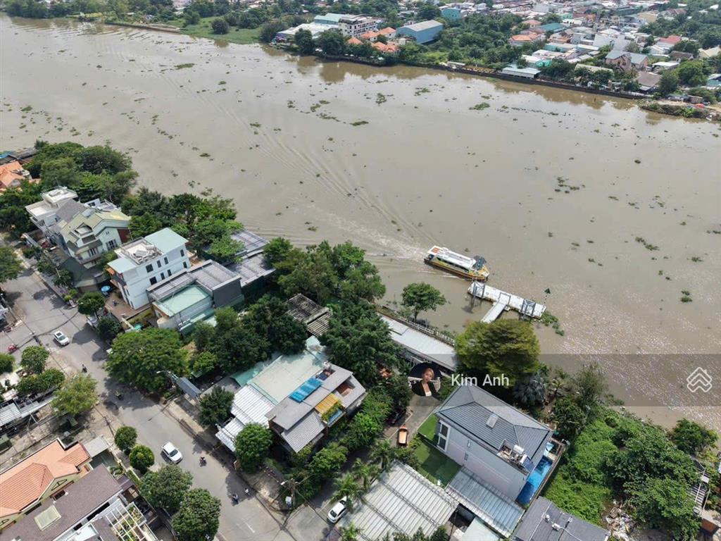 Bán đất biệt thự khu bên sông đường 25, view sông sghiệp bình chánh bề ngang 10mhướng đông nam