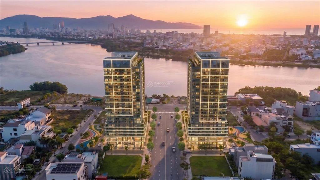 Sắp mở bán căn hộ slight hòa xuân, 100% căn đều có view sông, tp, pháo hoa, booking 50tr/suất