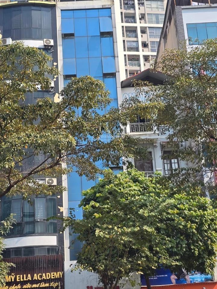 Cực hiếm, nhà mặt phố nguyễn hoàng, cầu giấy dt 80m mt 4.8m 9t kd sầm uất đường 2 chiều vỉa hè rộng