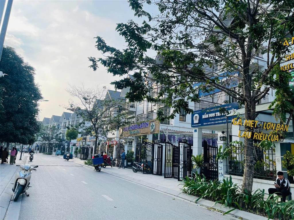 Bán biệt thự hateco apolo xuân phương, nam từ liêm dt 190m mt10m 4t 1 hầm trục chính kinh doanh