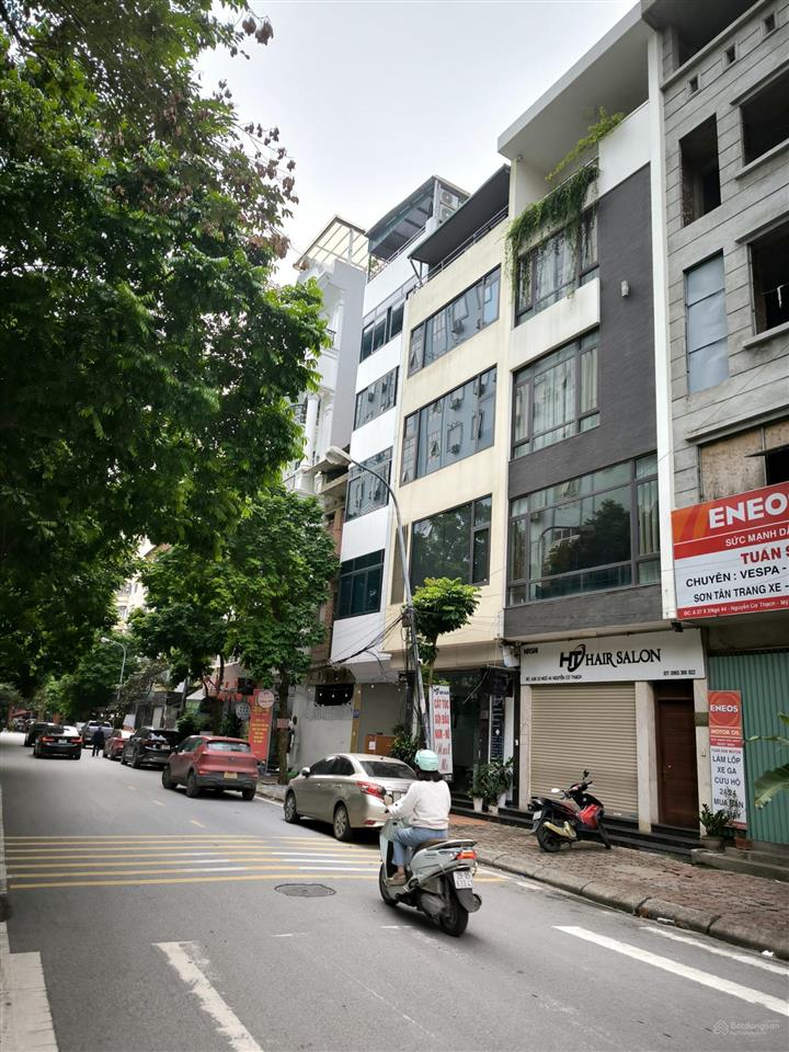 Nguyễn cơ thạch, nam từ liêm phân lô ô tô tránh vỉa hè kinh doanh sầm uất, 58m2 mt 4.8m xây 5 tầng