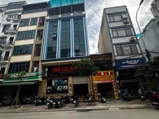 Hồ tùng mậu phân lô ô tô tránh, vỉa hè, kinh doanh văn phòng dt 65m mt 4.6m xây 6 tầng thang máy