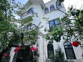 Biệt thự sinh thái vinhomes riverside long biên view sông đẳng cấp hàng hiệu dt 310m mt 10m xây 3t