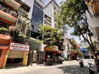 Mặt phố vương thừa vũ to lô góc vỉa hè đá bóng kinh doanh sầm uất diện tích 55m mt4. 7m xây 5 tầng