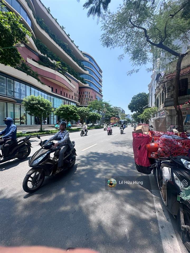 Hiếm, mặt phố nguyễn thái học ba đình đối diện tiến bộ plaza kd sầm uất dt 110m xây 3 tầng 75 tỷ