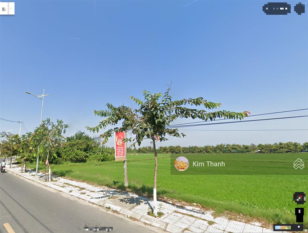 Bán đất mặt tiền đường hùng vương, hội an, view sông, view lúa, 500m², ngang 14m, giá 33 tỷ