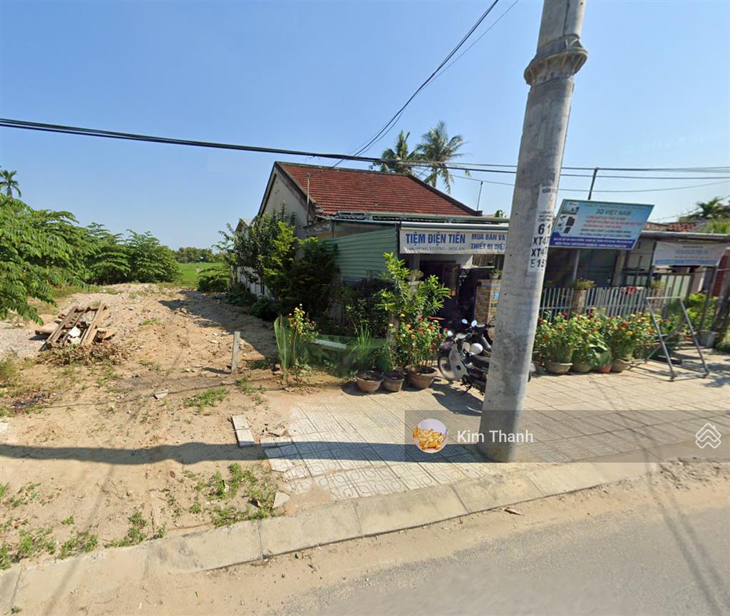 Bán đất mặt tiền đường hùng vương, hội an, view sông, view lúa, 500m², ngang 14m, giá 33 tỷ